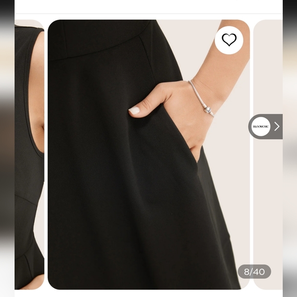 NWT Bloomchic Indigo Tank Dress sz 26 - Picture 4 of 12